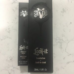 Kat Von D foundation and concealer